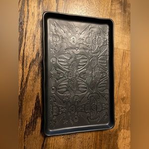 Black Halloween tray